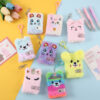 Wholesale cute plush notebook creative cartoon animal student notepad children