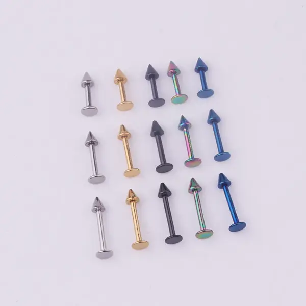 316L Stainless Steel Ear Cartilage Rings & Studs Geometric Waterproof Non Tarnish Surgical Steel Unisex