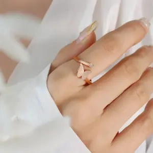 A020-Rose Gold Ring