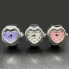 Wholesale [Ring watch] Foreign trade hot alloy shell love quartz ring watch trend fashion men's and women's watches