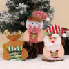 Wholesale Christmas striped decorative ornaments