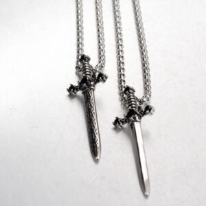Wholesale Hip-Hop All-match Titanium Steel Diamond-encrusted Sword