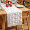 Wholesale Christmas Quilted Sequin Three-Dimensional Table Flag Tablecloth Christmas Party Decoration Shopping Mall Layout Tablecloth