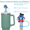 Wholesale Stanley Cup silicone straw sleeve 40/30/20 oz, 10mm cute Stanley