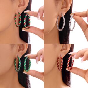 Wholesale Colorful hoop earrings