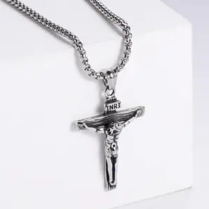 Steel Color [with Chain 0.35 * 60cm]]