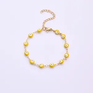 Yellow Eyes (Gold) / 160+50mm / 1 Strand/Package