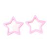 Wholesale Large macaron-colored five-pointed star beads