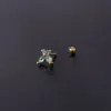 Copper Artificial Gemstones Ear Cartilage Rings & Studs Insect Waterproof Non Tarnish Surgical Steel Women'S