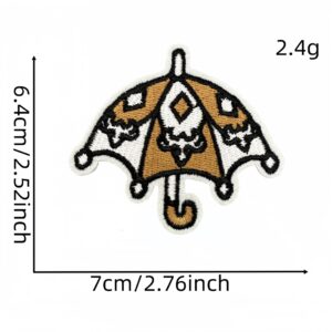 Punk style badge cloth sticker 15#