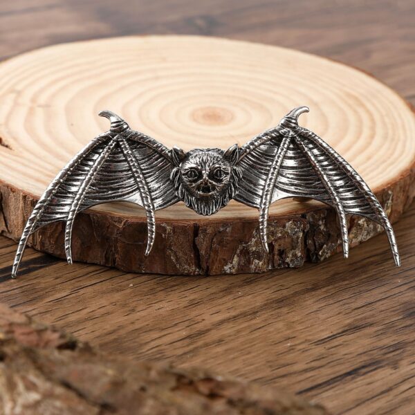 Wholesale Foreign Trade Explosions Retro Gothic Bat Hairpin Women's Plate Hairpin Nordic Viking Norway Wind Hair Accessories
