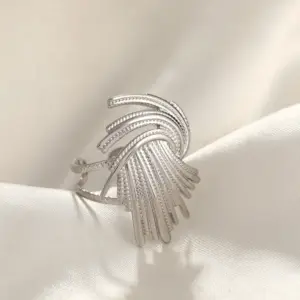 Silver Irregular Lines