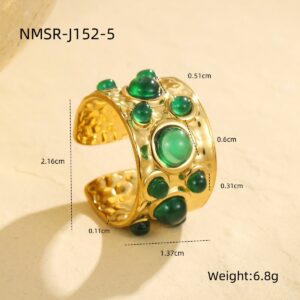Nmsr-j152-5 green ring / One size fits all