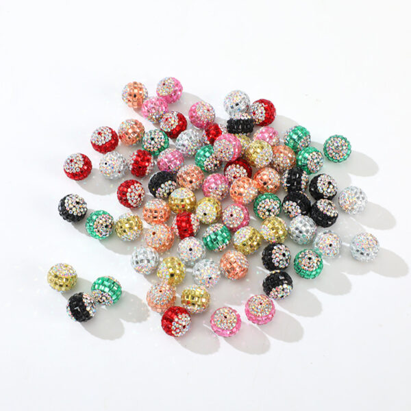 Wholesale Heavy-Duty Beads, Crystal Diamond Balls, Handmade Accessories, Beads, Mobile Phone Chain Accessories, Cross-Border Jewelry Accessories, Jewelry
