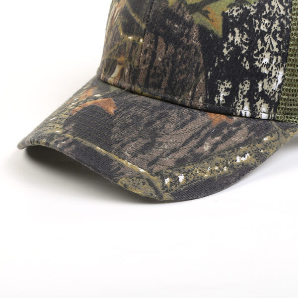 Wholesale Bionic camouflage cap outdoor hunting camouflage hidden cap multicolor field photography sunshade hat