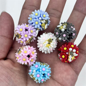 Random mixing/coloring, not limited to any color or number. / 21mm/30 pieces