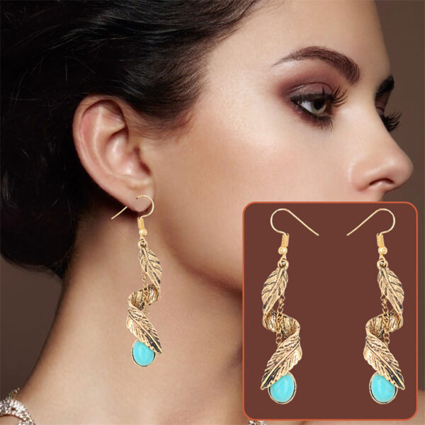 Wholesale Bohemian Tassel Stud Earrings