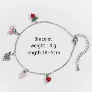 White Gold Color Mixed Bracelet