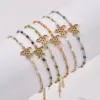 Wholesale Elegant Cute Handmade Tortoise Steel Twisted Rope Chain Lobster Trigger Clasp Closure Chain & Link Bracelets Wholesale