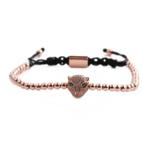 Rose Gold Lion's Head