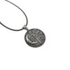 Wholesale Vintage Wizard and Moon Witchcraft Pendant Mysterious Alloy Talisman Celestial Engraving Necklace Talisman Magical