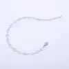 Wholesale 316L Stainless Steel Geometric Waterproof Non Tarnish Surgical Steel IG Style Simple Style Chain Bracelet Chain Necklace Anklet For Unisex