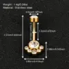 1 Piece Belly Rings Simple Style Solid Color 302 Stainless Steel 316 Stainless Steel Polishing Plating Inlay Diamond 18K Gold Plated Belly Rings