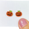 Wholesale Cute Halloween Mini Sparkling Earrings
