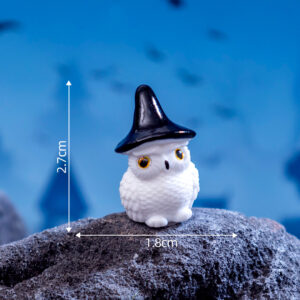 11#white standing owl / 12 styles of Halloween magic night