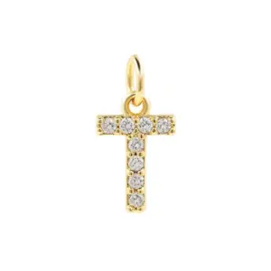 Single Letter Pendant T