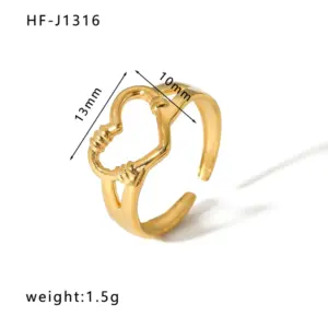HF-J1316-Gold / Adjustable Opening
