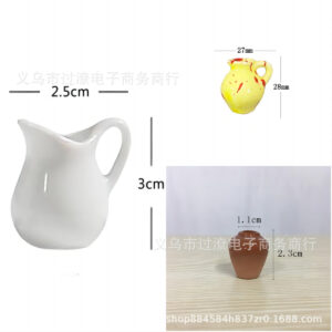 3pcs-without flowers-resin