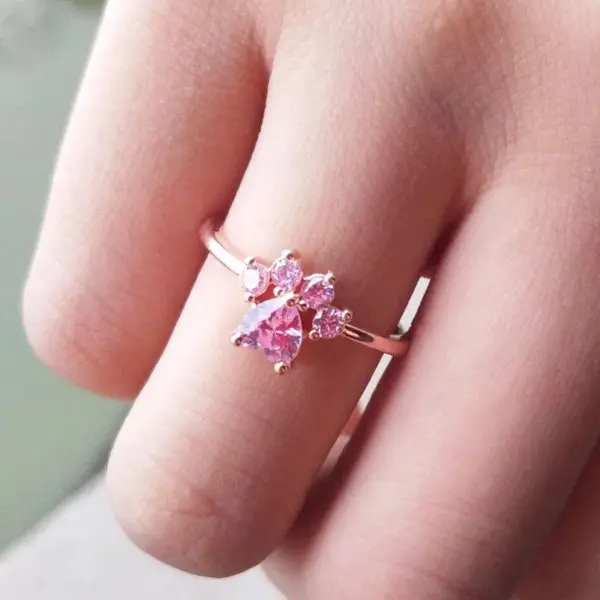 Wholesale Jewelry Cartoon Style Animal Copper Artificial Gemstones Diamond