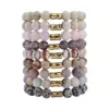 Wholesale Vintage Geometric Agate Plated Bracelet 1 Pc