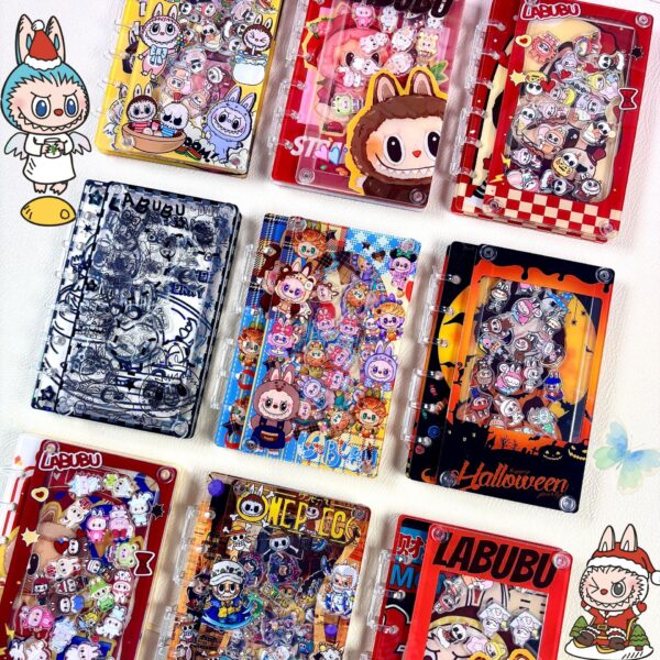 Wholesale A7 Shake-Up Notebook, Acrylic Loose-Leaf Notebook, High-Value Student Shake-Up Notebook