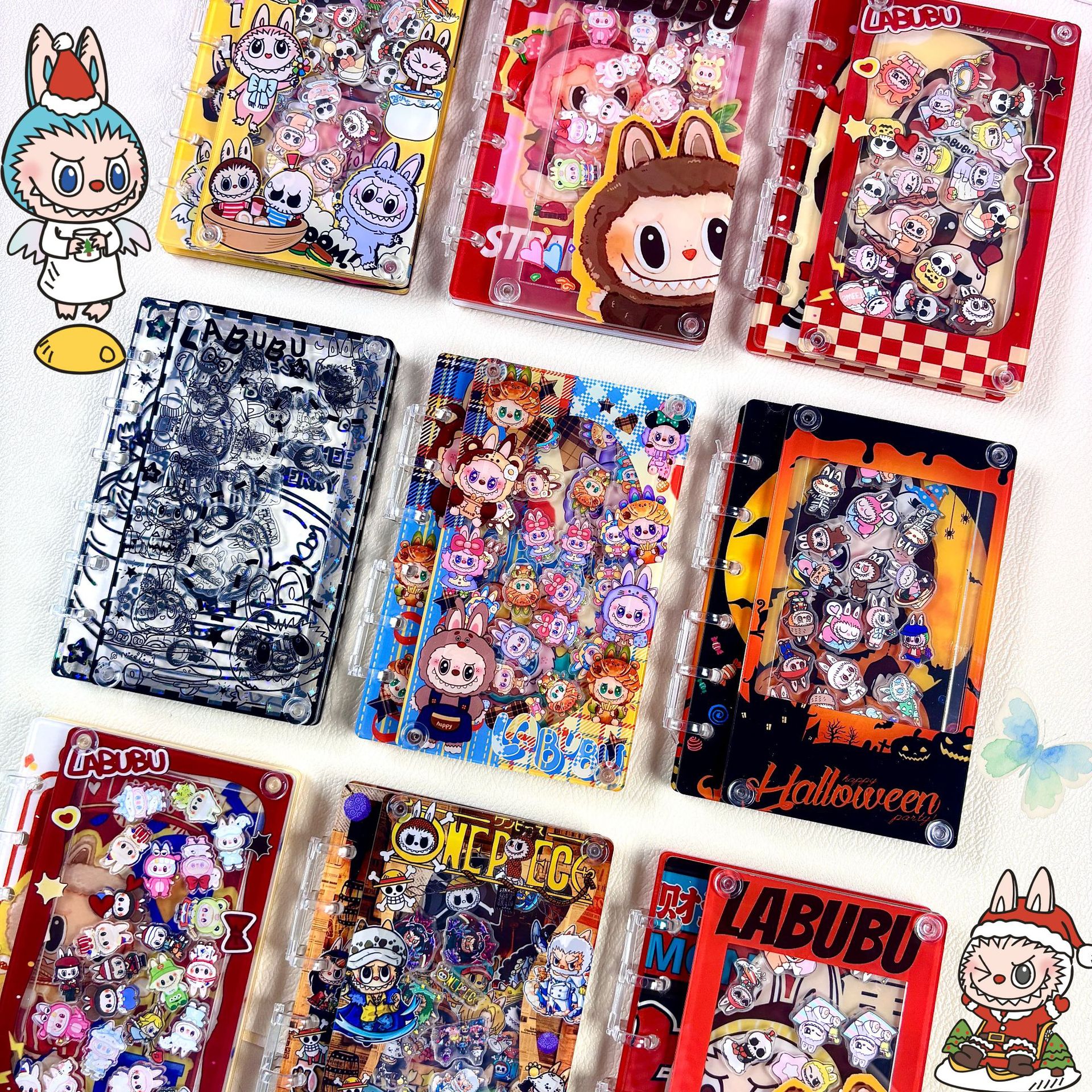 Wholesale A7 Shake- Notebook, Acrylic Loose-Leaf Notebook, High-Value Student Shake- Notebook