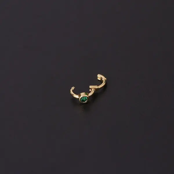 Ear Cartilage Rings & Studs Geometric Copper Plating