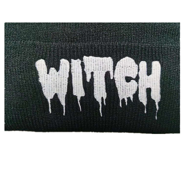 Wholesale Embroidered wool knitted hat warm headgear