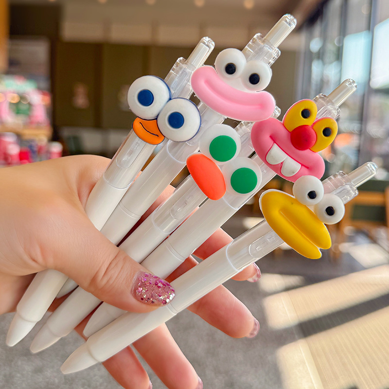 Wholesale Funny ugly big mouth click ballint pen