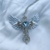 Wholesale Gothic Angel Cross Sweater Chain