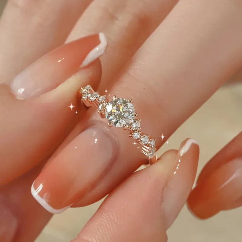Wholesale Shiny Geometric Copper Zircon Open Ring In Bulk
