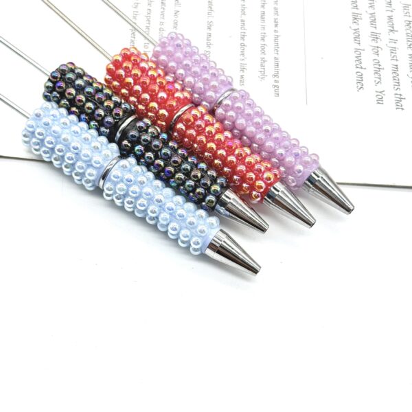 Wholesale DIY Pearl Full Diamond Beading Pen Full Coverage Pen Cap Pearl Heavy Industry