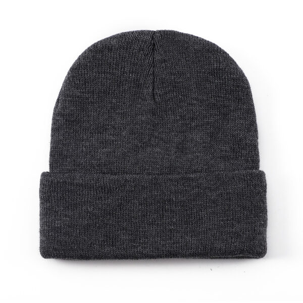 Wholesale Solid color knit hat, basic style beanie