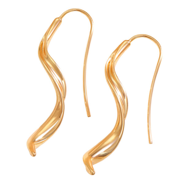 oly-981e13c3792c1e92719adaca9be4c27e Wholesale Twisted Leaf Earrings