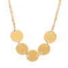 oly-9838e39ec4cd76dbd37d28ac5cda5d57 Wholesale Retro metal short disc clavicle chain