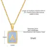 Fashion Letter Titanium Steel Necklace