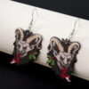 Wholesale Horror Acrylic Flat Earrings