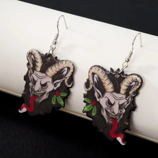 Wholesale Horror Acrylic Flat Earrings