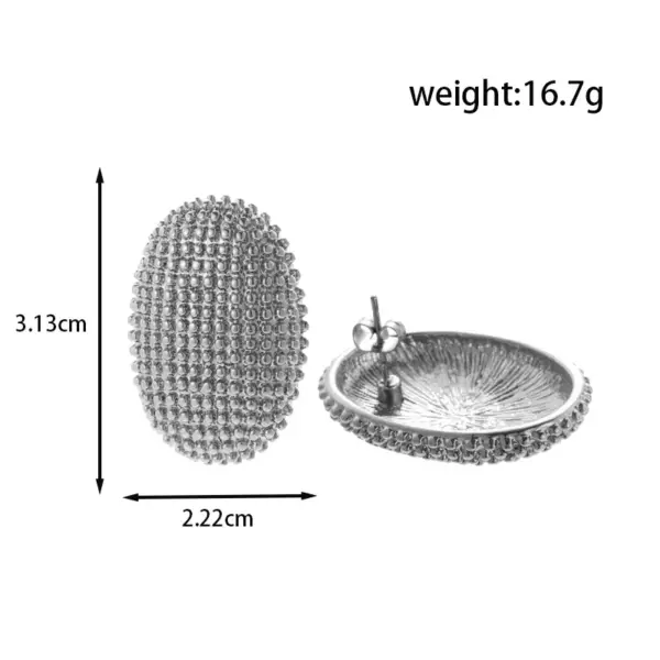 Wholesale PVD Coated 16K Gold Plated Geometric 304 Stainless Steel Modern Style Simple Style Waterproof Non Tarnish