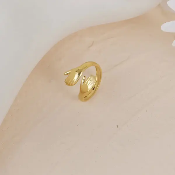 oly-985c21b46dfc31f0c2ce69363932f64a Wholesale PVD Coated Real Gold Plated 14K Gold Geometric 304 Stainless Steel Waterproof Non Tarnish
